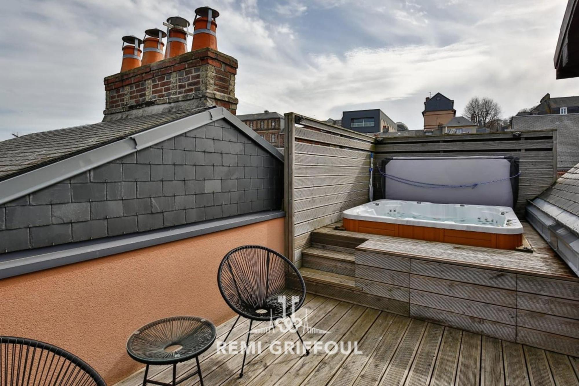 The Cosmopolitan Architect Design Home With Rooftop Jacuzzi 8 Guests Онфлёр Экстерьер фото